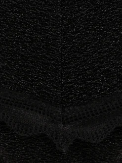 Shorty string noir femme (S-XL)