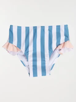 Slip de bain rayé fille anti-UV (3-36M)