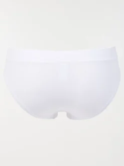 Slip midi SEAMLESS blanc femme