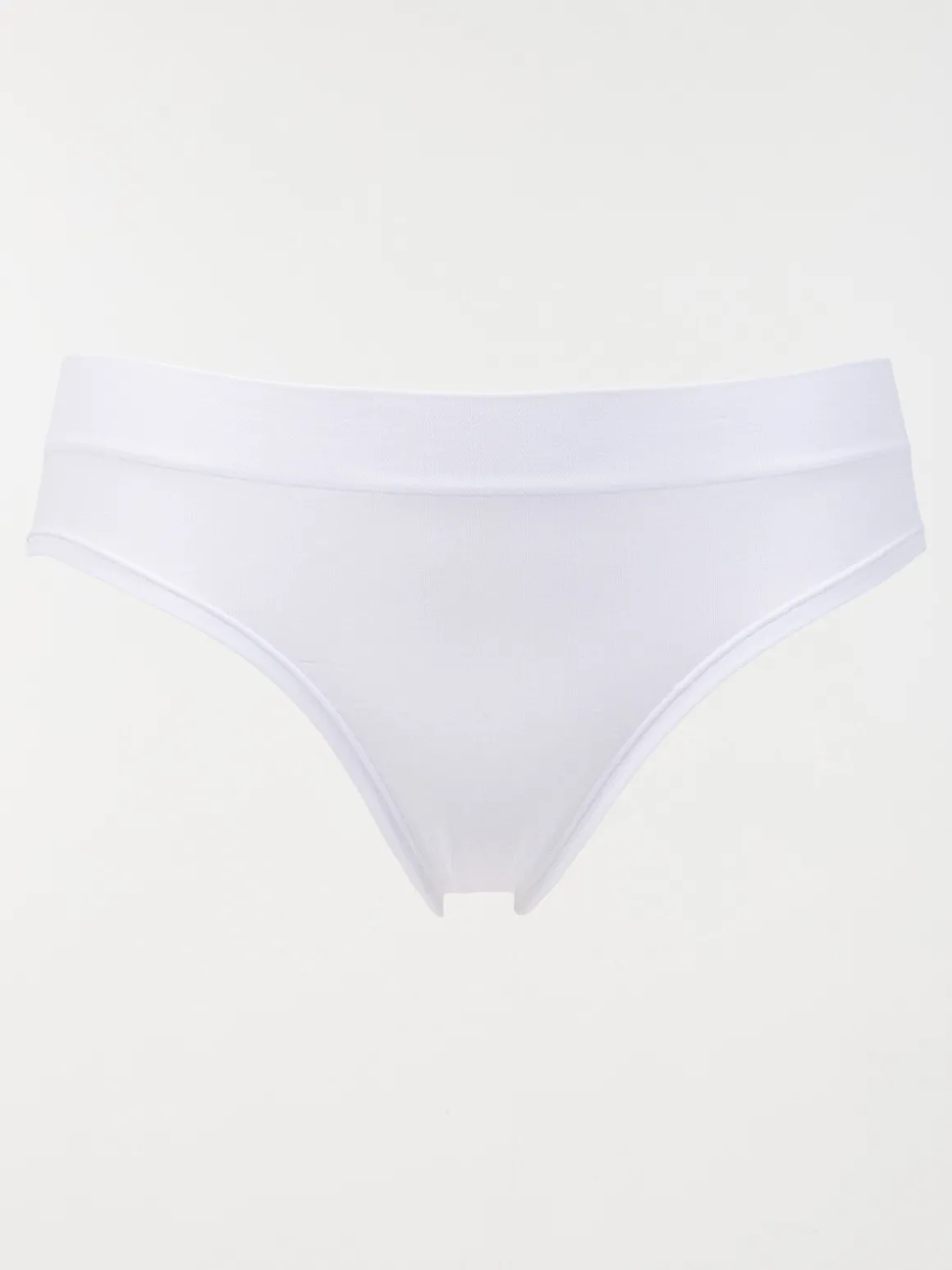 Slip midi SEAMLESS blanc femme