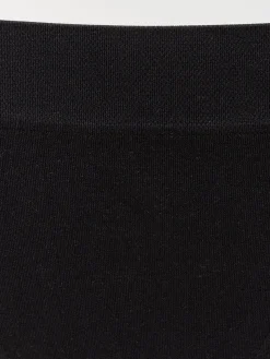 Slip midi seamless noir femme