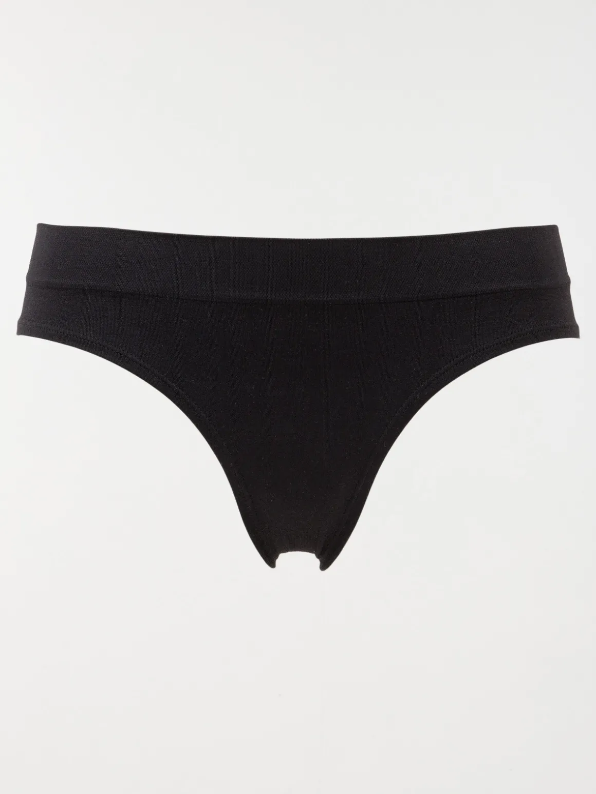 Slip midi seamless noir femme