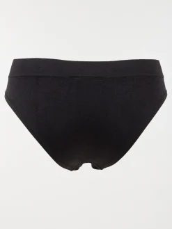 Slip midi seamless noir femme