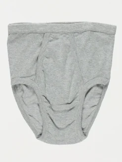 Slip uni gris homme