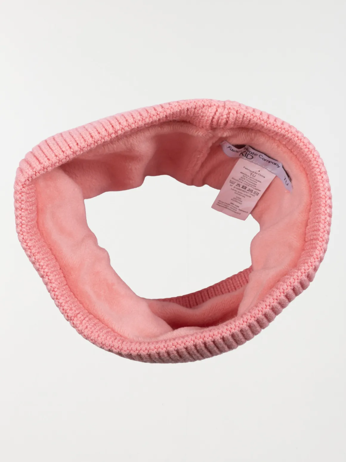 Snood coloris new pink fille