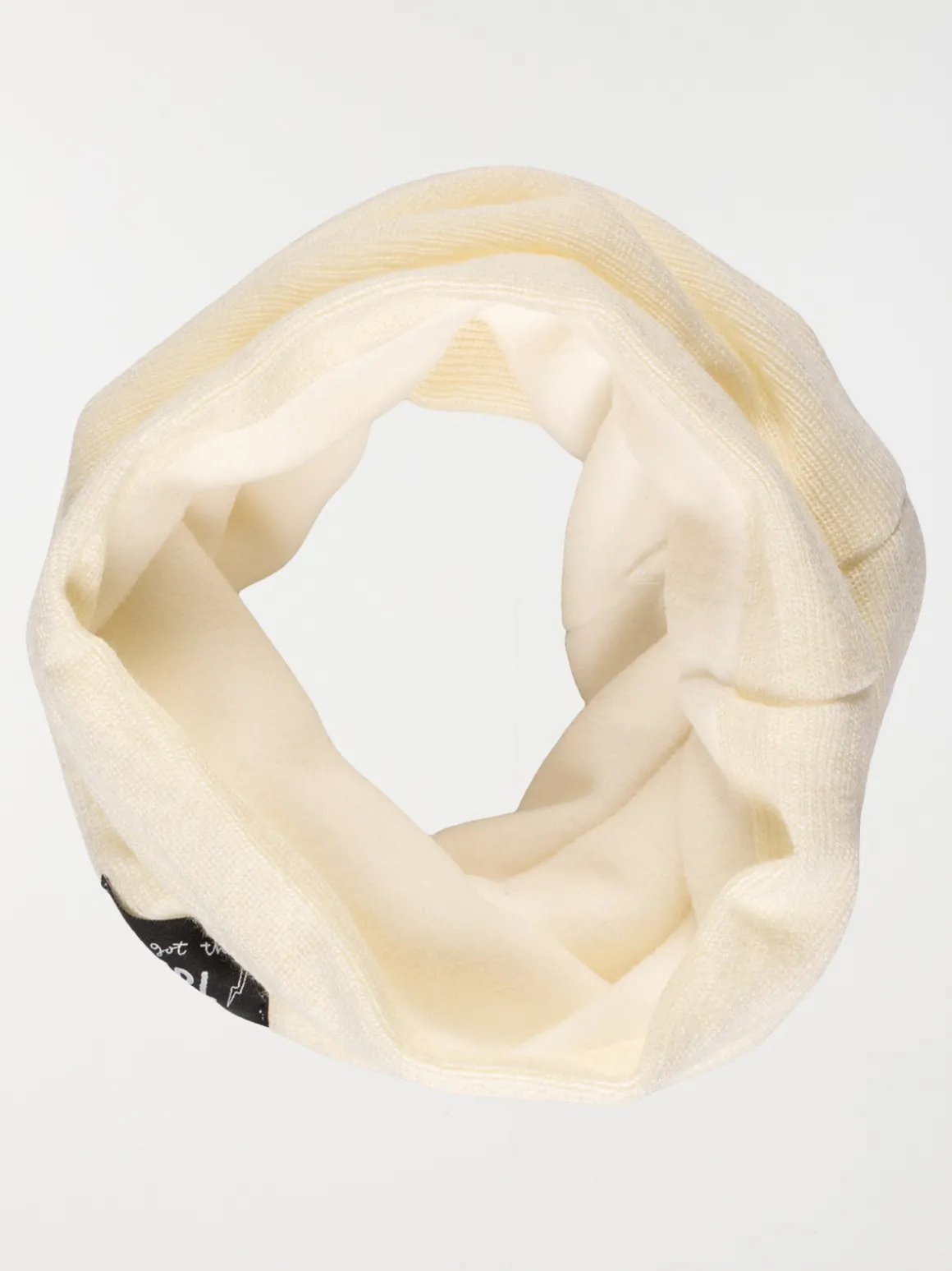 Snood écru intérieur polaire fille