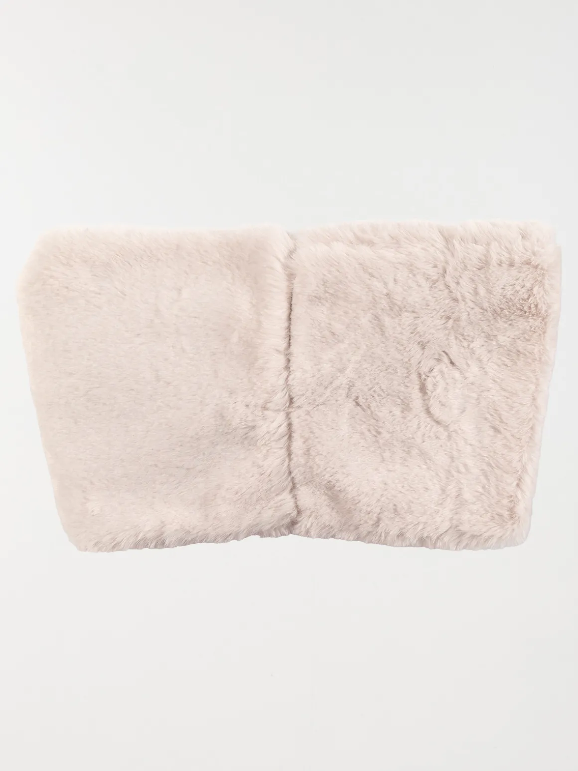 Snood doux gris clair fille