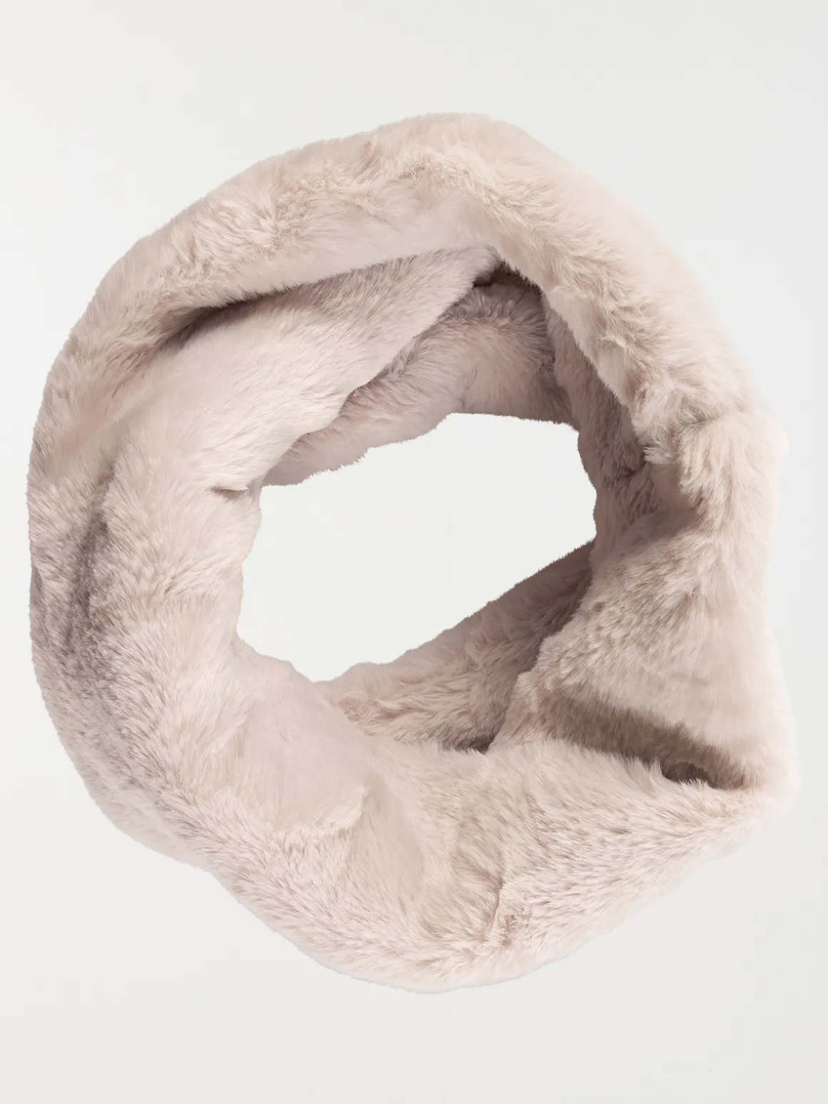 Snood doux gris clair fille