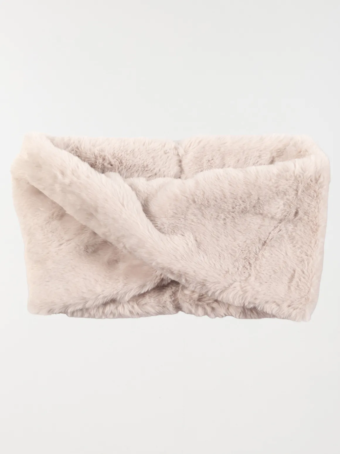 Snood doux gris clair fille