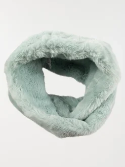 Snood doux vert d'eau baby fille