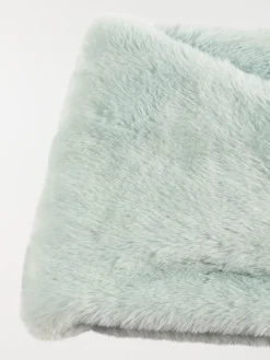 Snood doux vert d'eau baby fille