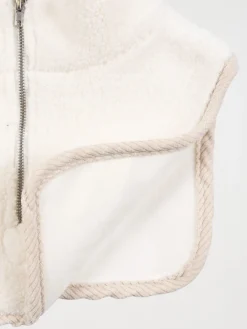 Snood plastron col montant zippé enfant