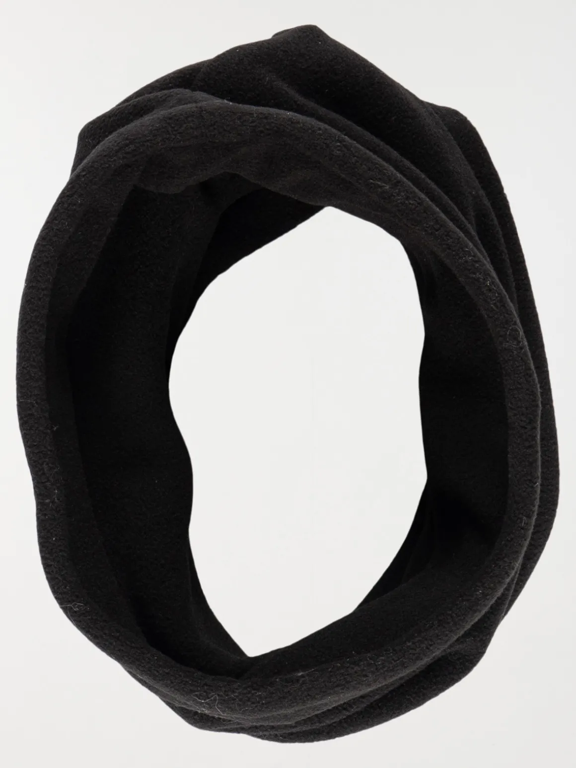 Snood polaire noir homme