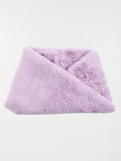 Snood tout doux lavandin fille