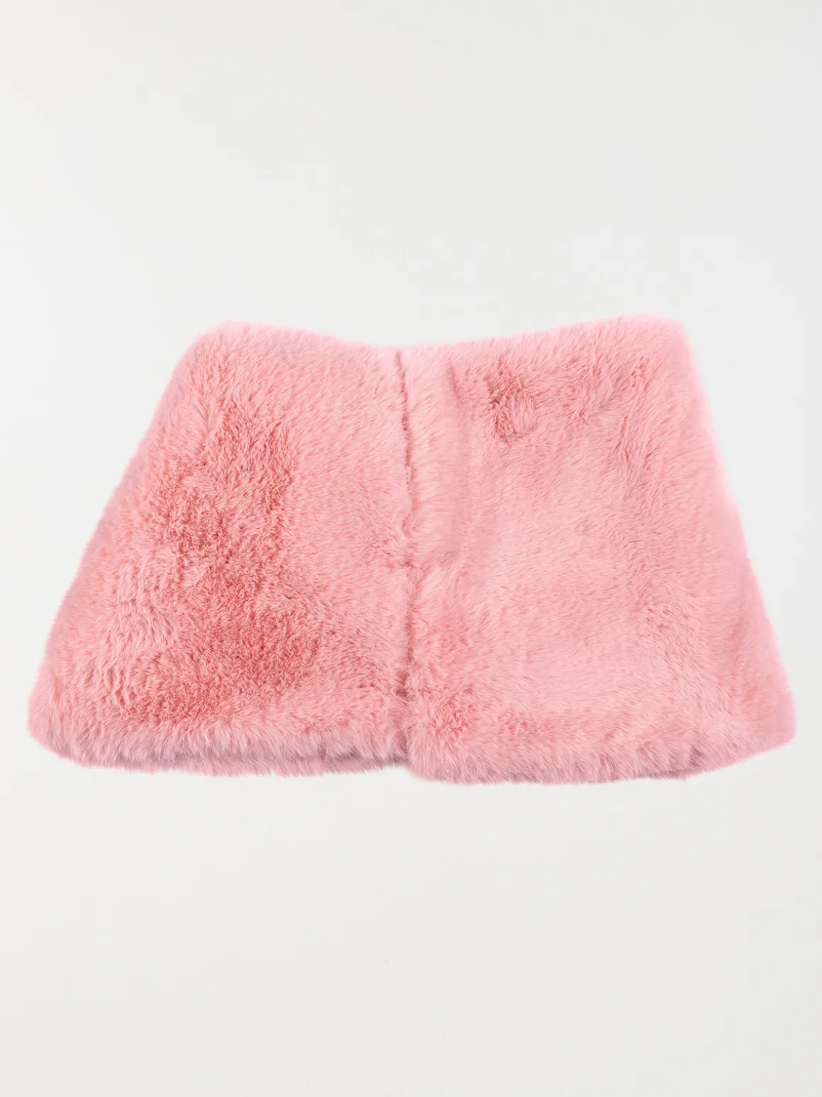 Snood tout doux rose fille