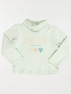 Sous pull fille love coeurs (3-36M)