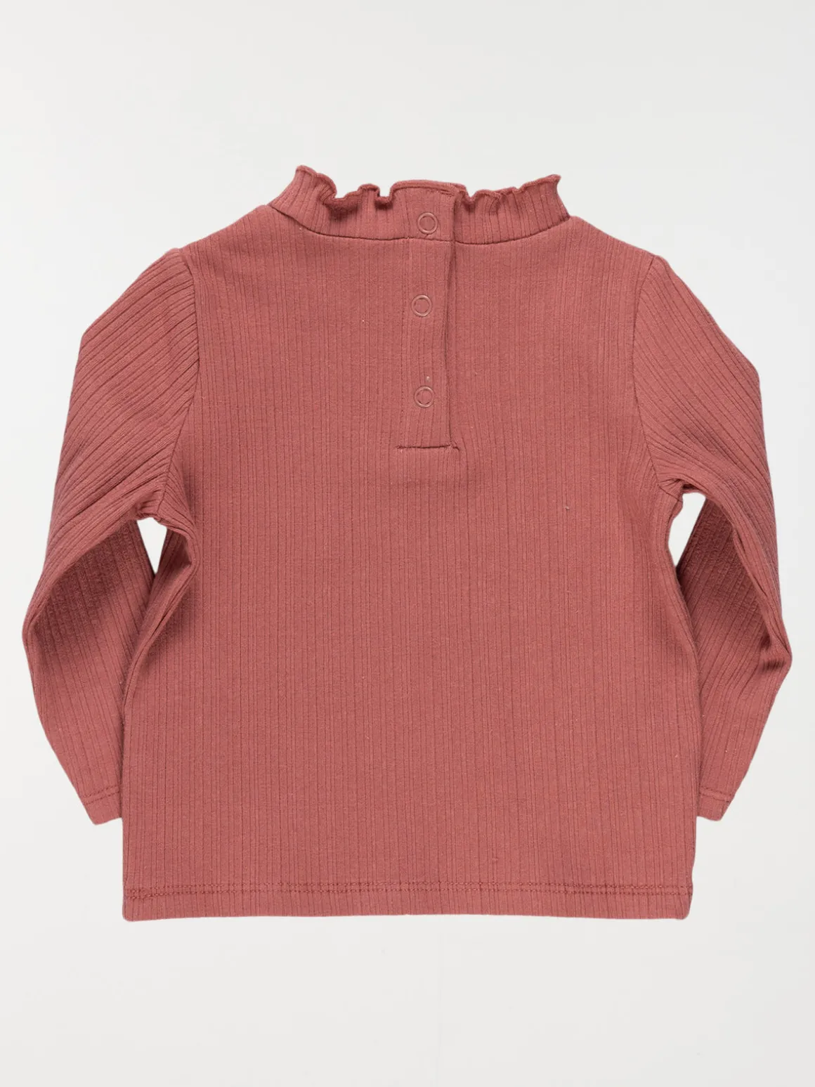 Sous-pull violet prune fille (3-36M)