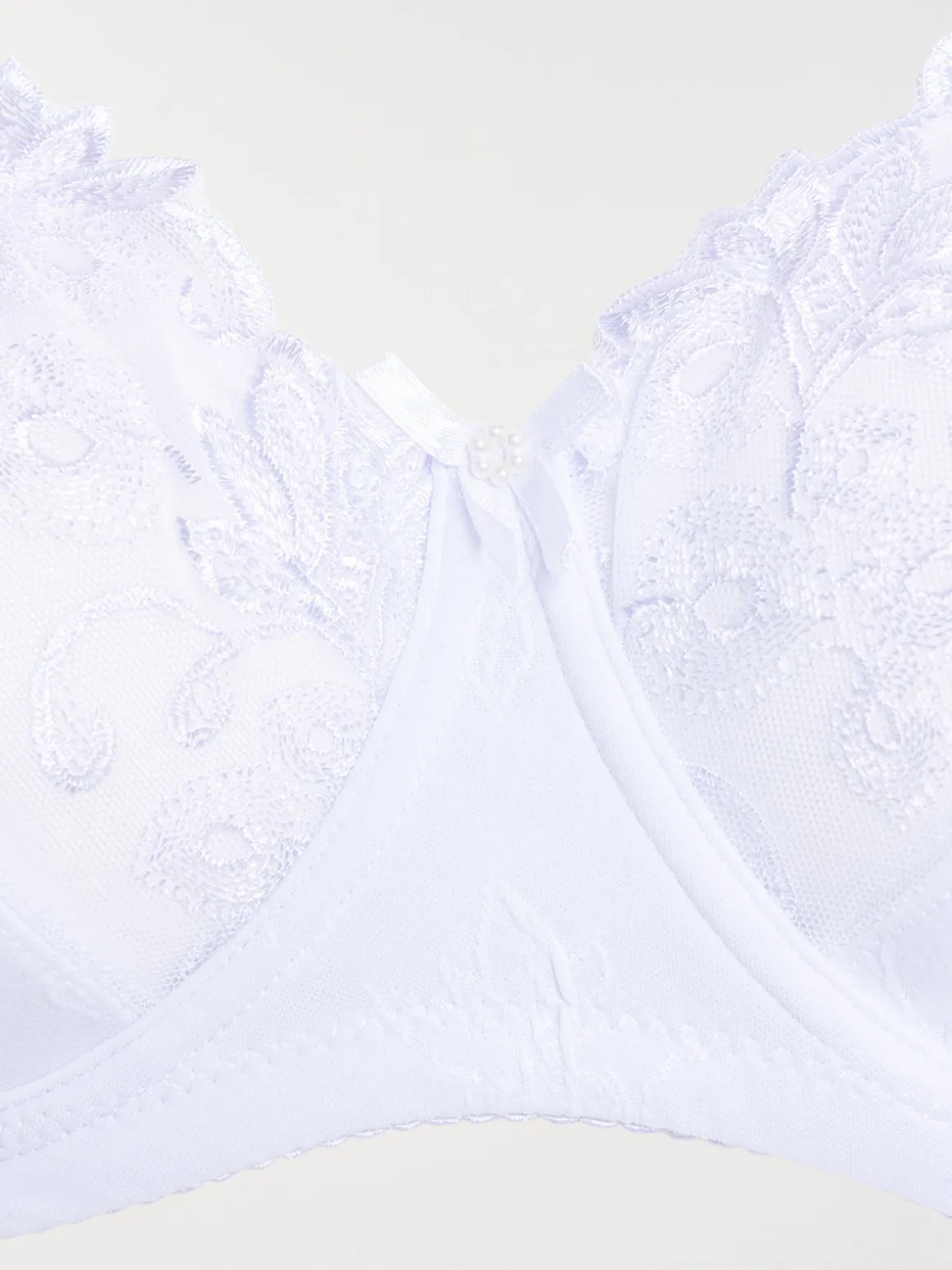 Soutien-gorge blanc femme (95C-115F)