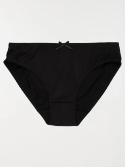 Soutien-gorge et slip fille noir