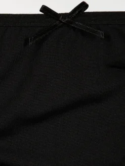Soutien-gorge et slip fille noir