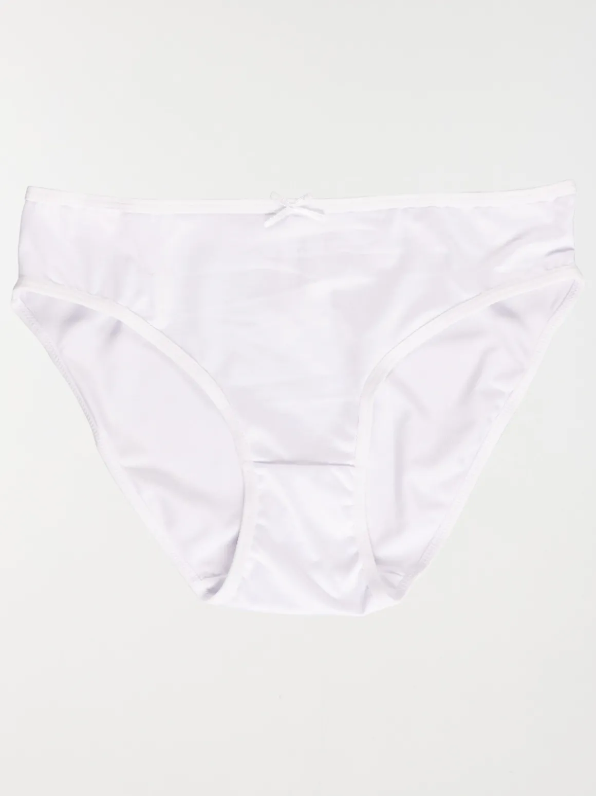 Soutien-gorge et slip fille blanc