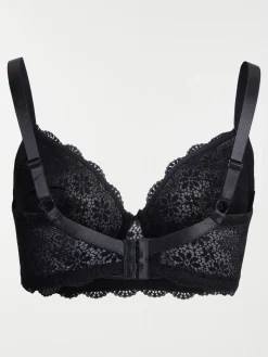 Soutien-gorge noir grande taille femme