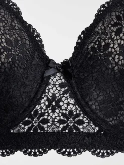 Soutien-gorge noir grande taille femme