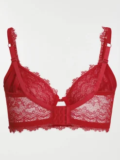 Soutien-gorge rouge grande taille femme