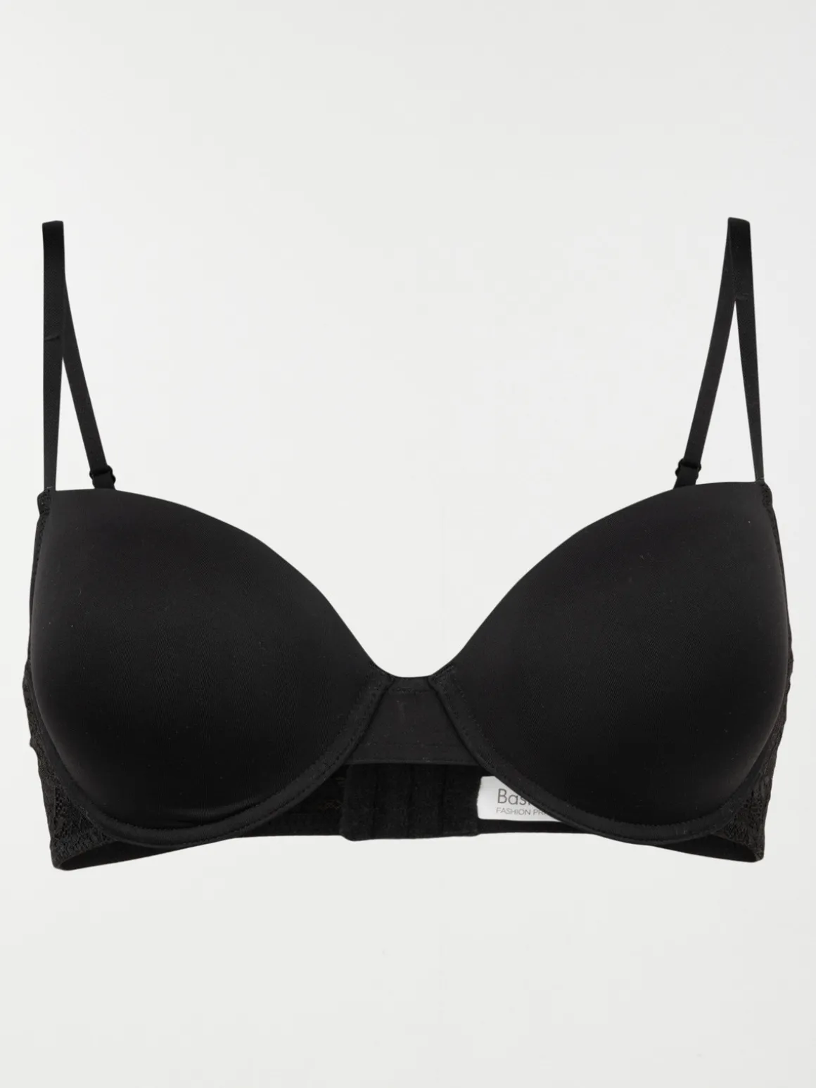 Soutien-gorge uni noir femme (85B-100C)