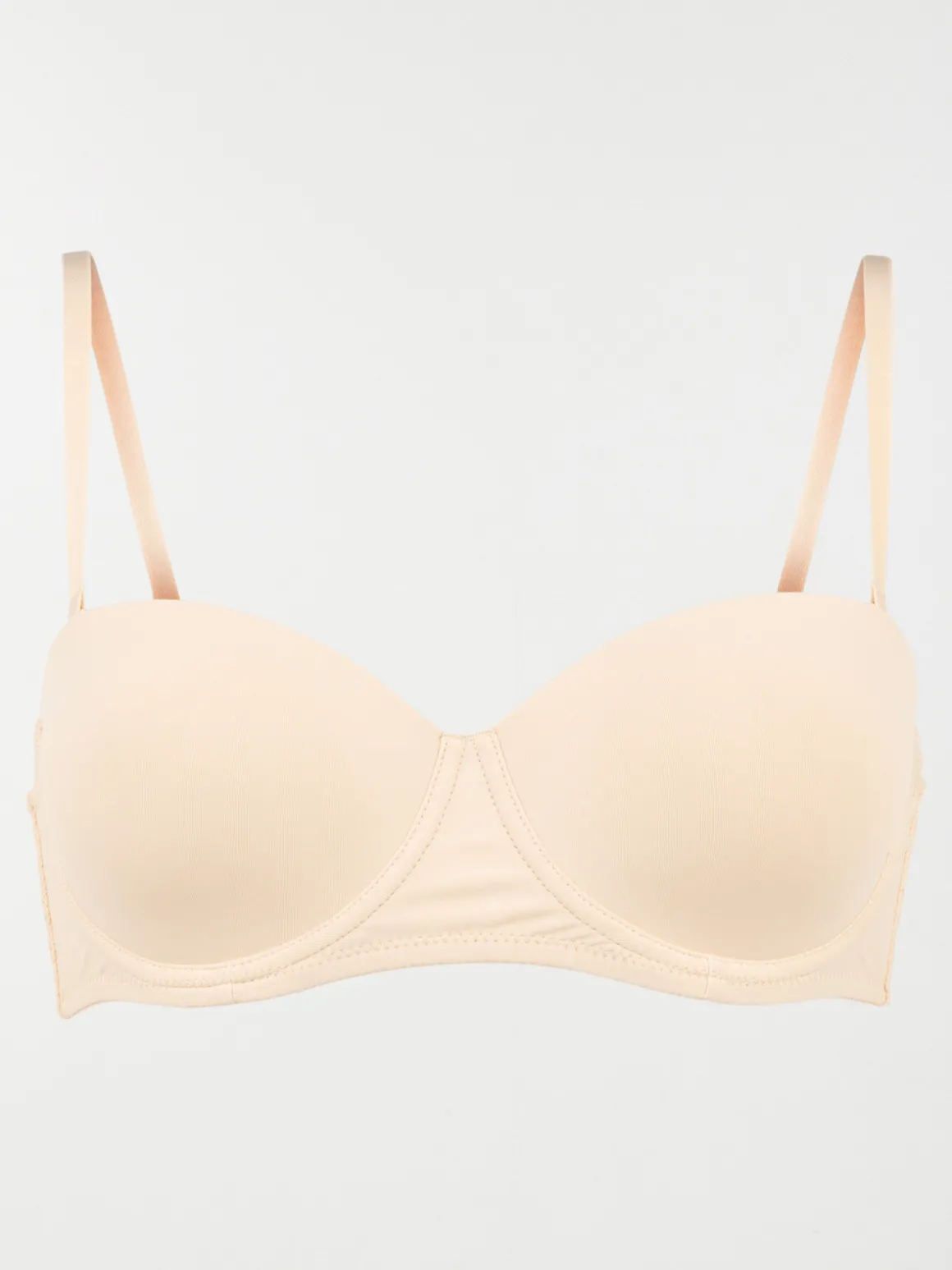 Soutien-gorge uni peau douce (85A- 95E)