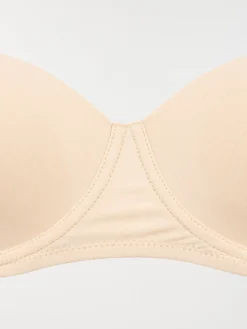 Soutien-gorge uni peau douce (85A- 95E)