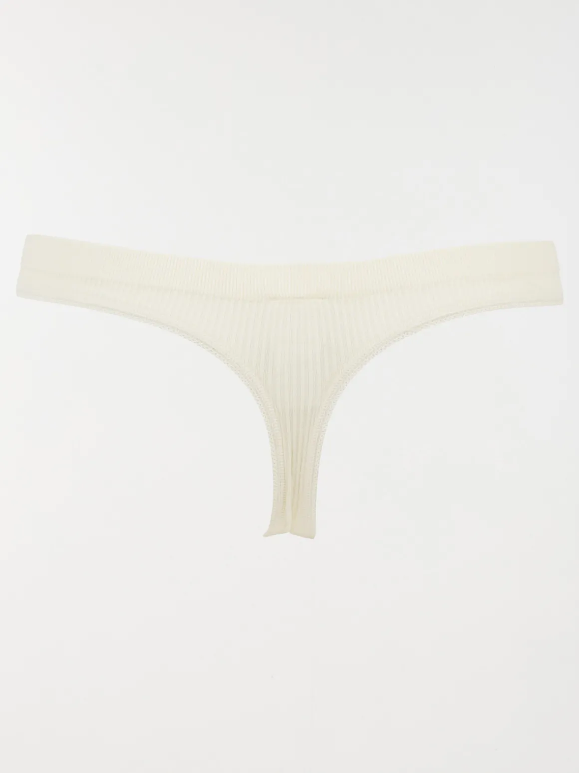 String côtelé ivoire femme (S-XL)