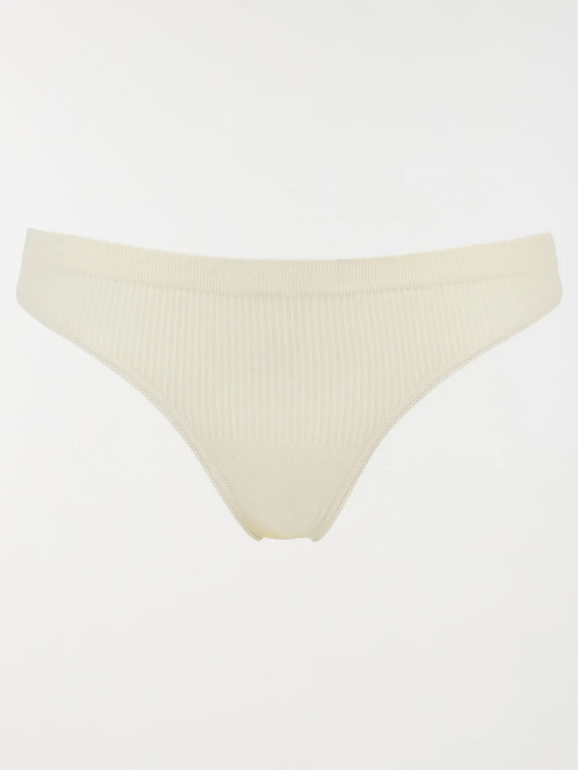 String côtelé ivoire femme (S-XL)
