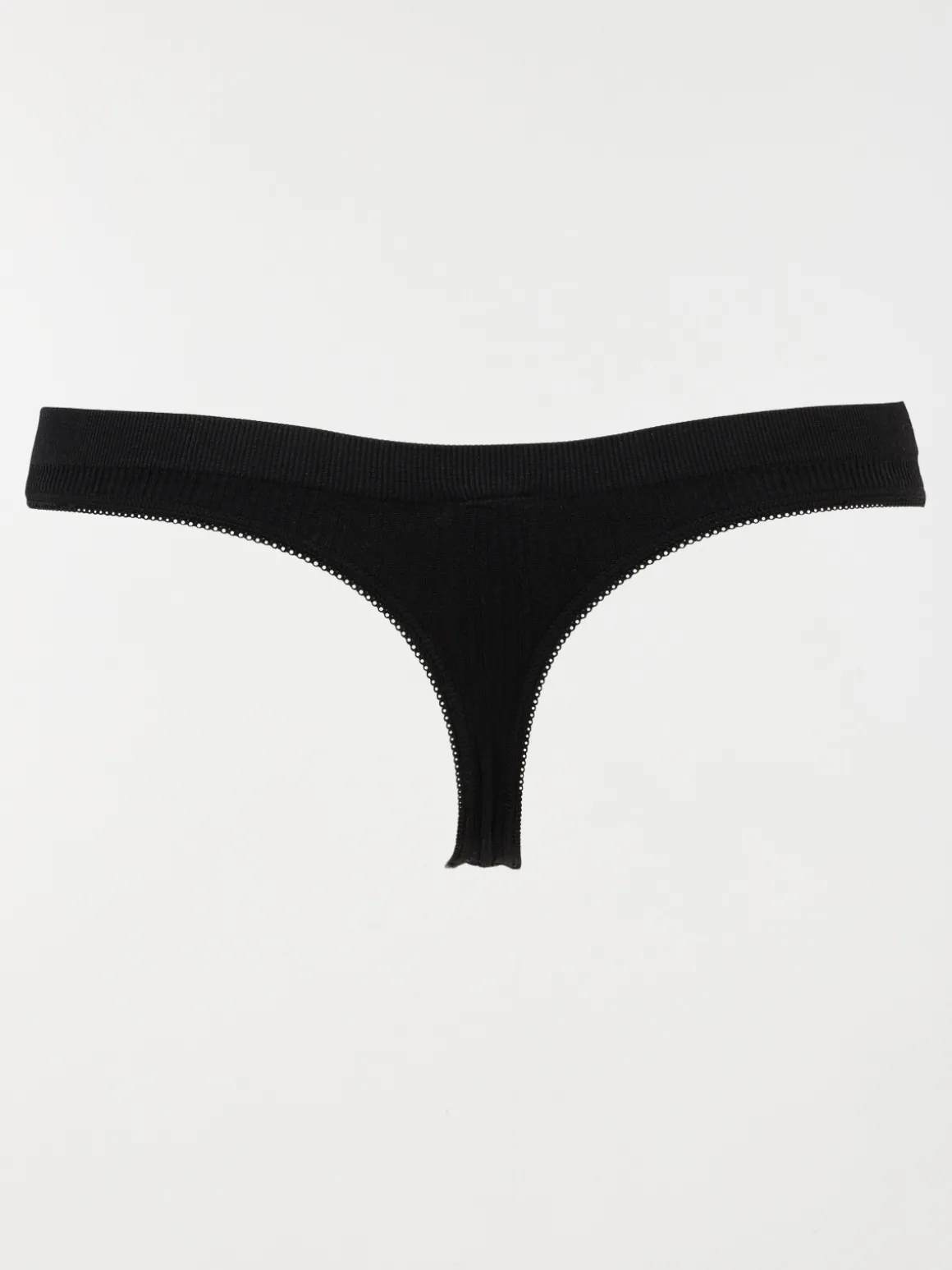 String côtelé noir femme (S-XL)