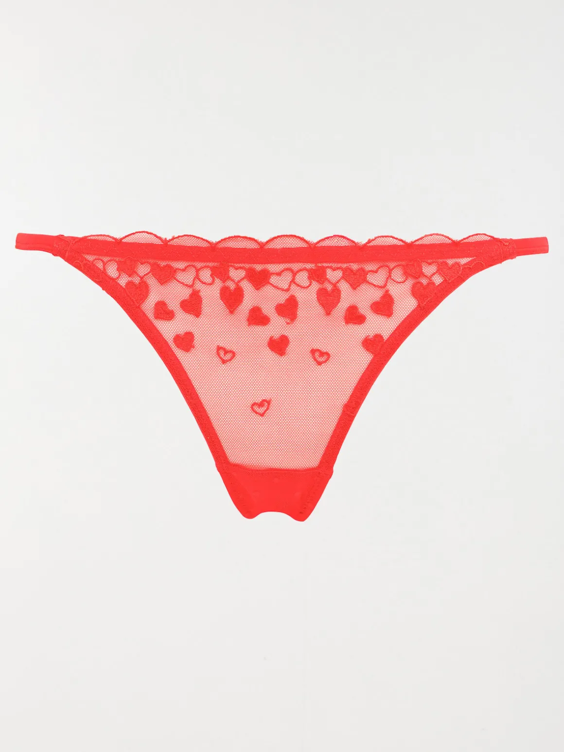 String dentelle coeur femme (S-XL)