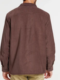 Surchemise velours homme