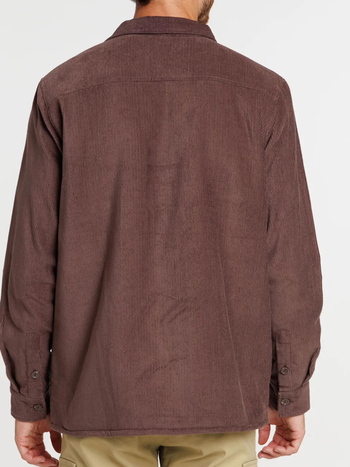 Surchemise velours homme