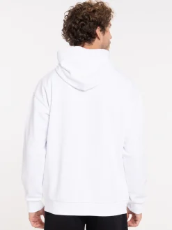 Sweat à capuche bicolore homme