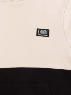 Sweat à capuche craie garçon (XXS-M)