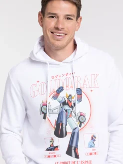 Sweat à capuche goldorak homme