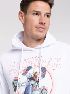 Sweat à capuche goldorak homme