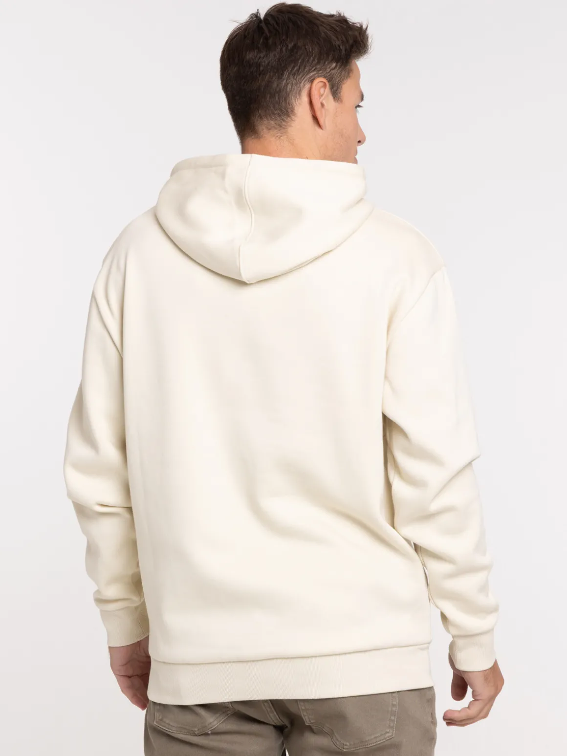 Sweat à capuche imprimé relief homme