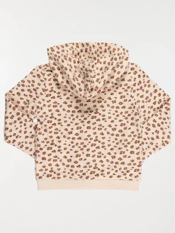 Sweat à capuche léopard fille (3-12A)