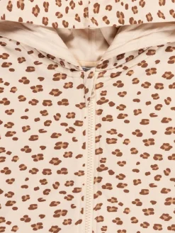Sweat à capuche léopard fille (3-12A)