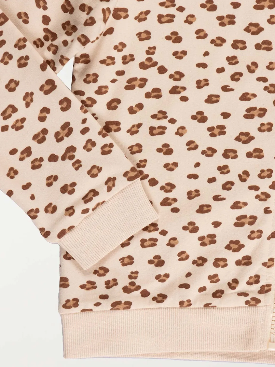 Sweat à capuche léopard fille (3-12A)
