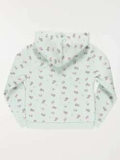 Sweat à capuche léopard fille (3-12A)