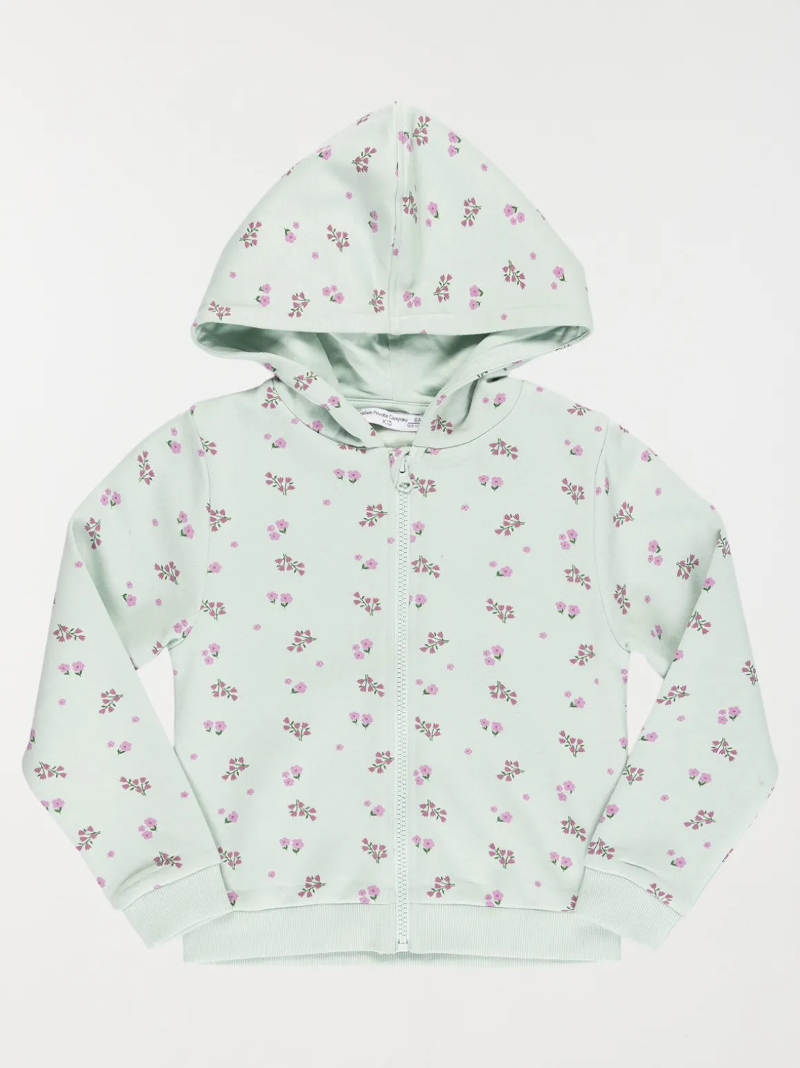 Sweat à capuche léopard fille (3-12A)