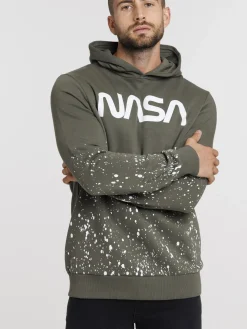 Sweat à capuche NASA homme