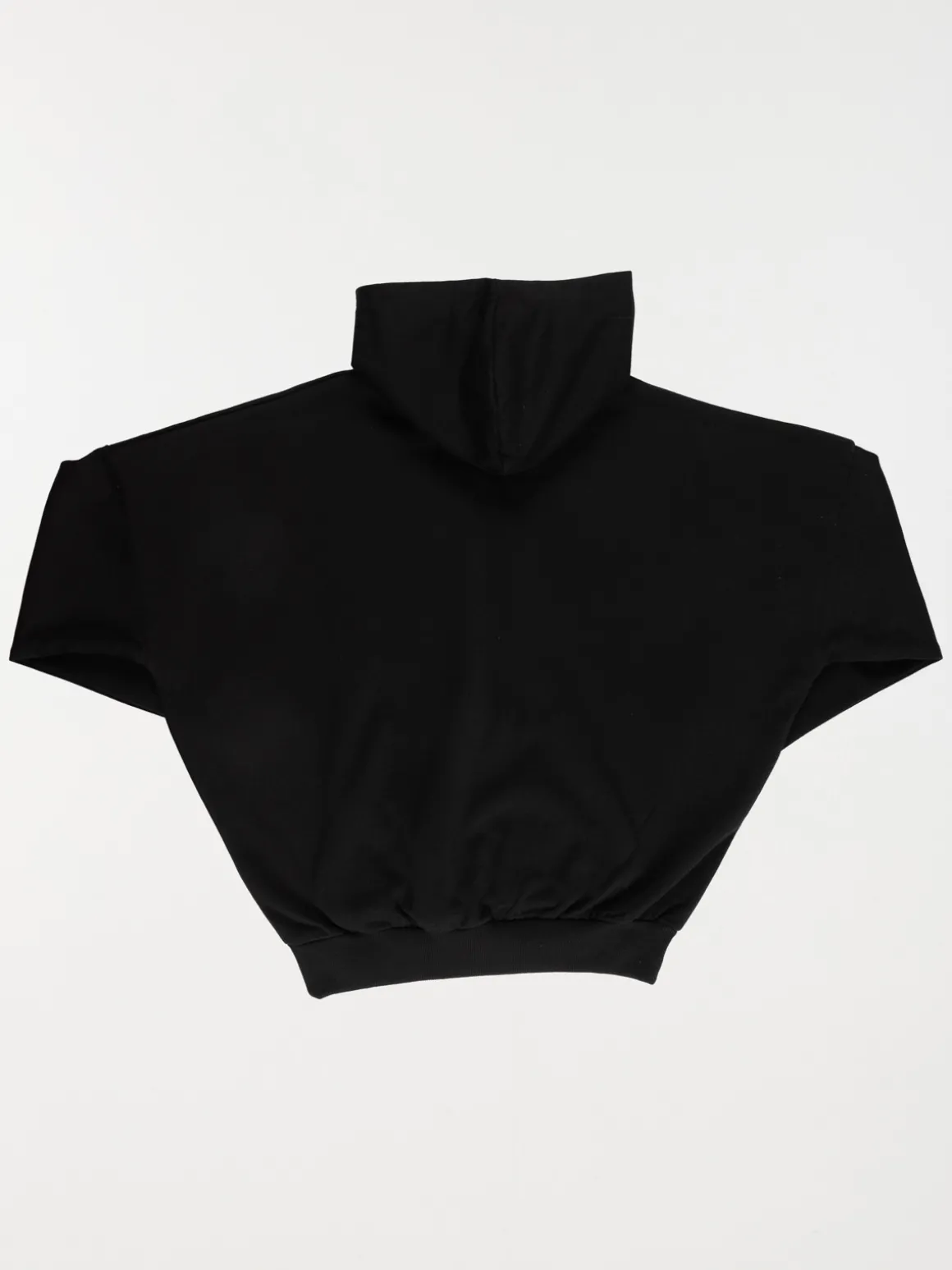 Sweat à capuche noir fille (XXS-M)