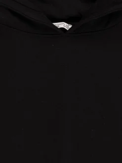 Sweat à capuche noir fille (XXS-M)